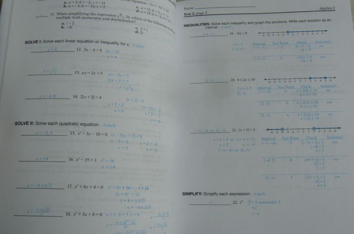 Abeka algebra 2 quiz 28