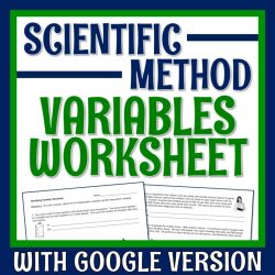 Identifying variables worksheet answer key