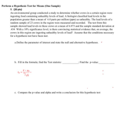 Conducted determine