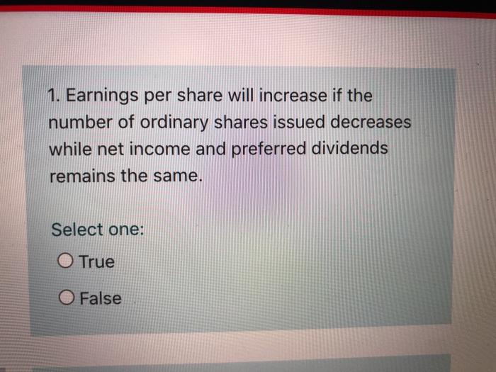 Earnings ratio dow versus indices